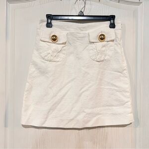 FINAL PRICE Milly of New York White Skirt